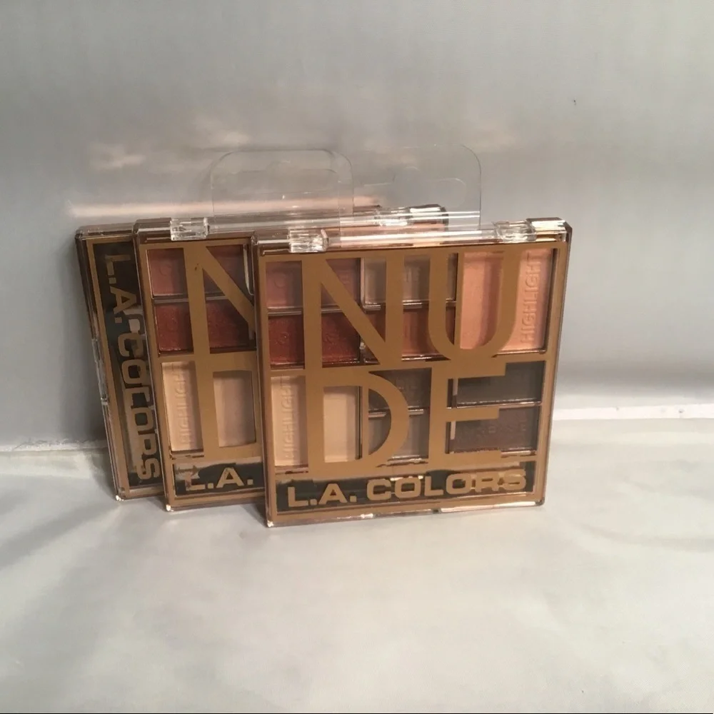 Nude L.A. COLORS ALL IN ONE EYESHADOW‎ PALETTE 135 NUDE (1 )